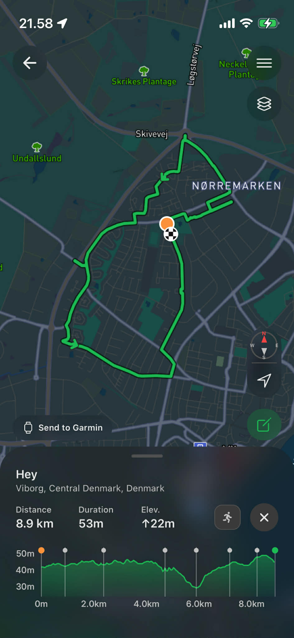 Route map
